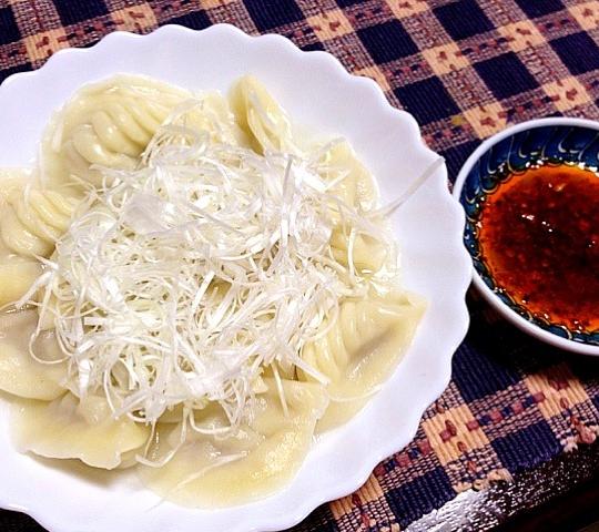 水ギョウザ 2012-5-22 水ギョウザ,晩ご飯,中華料理