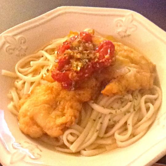 洋風うどん 2013-6-14 洋風うどん,Dinner,Noodles